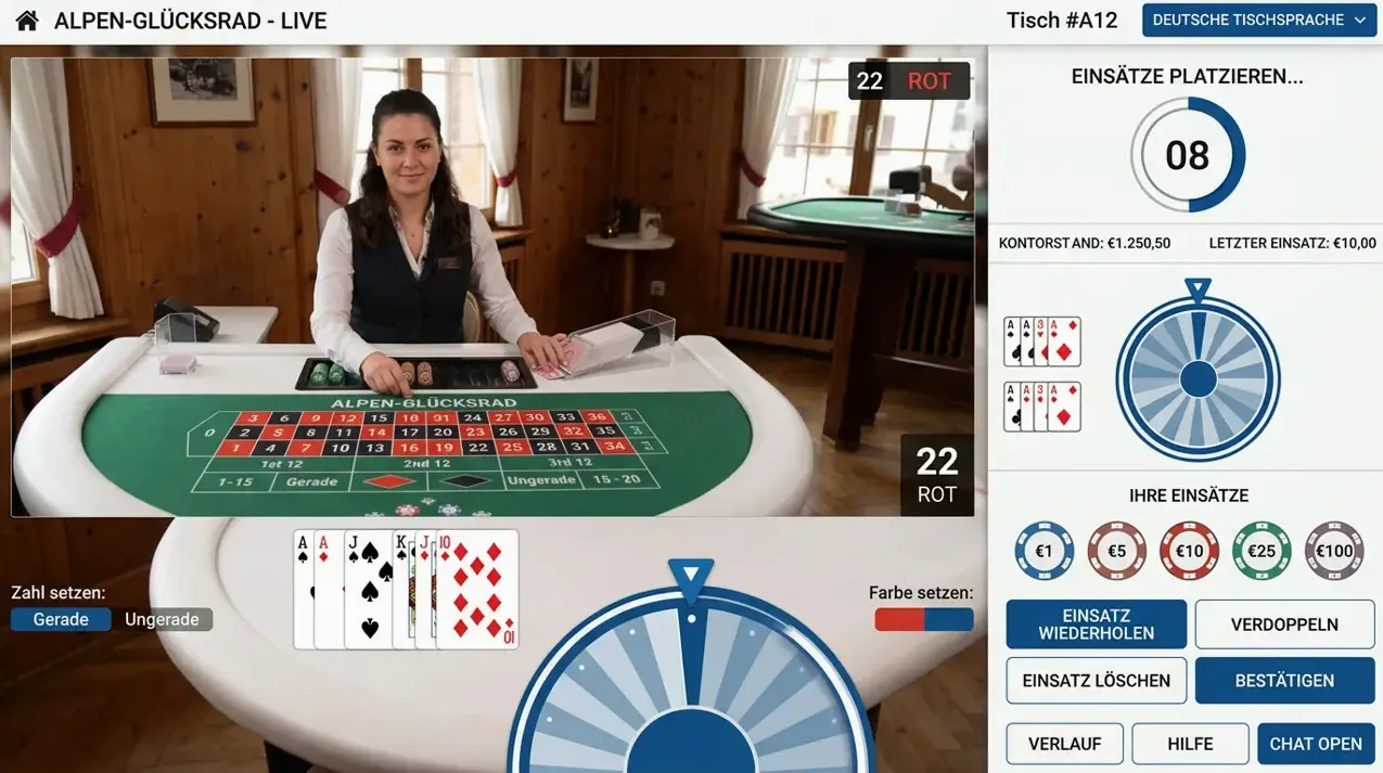 Live Casino bei Vavada